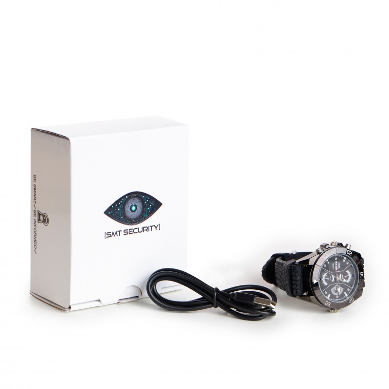 Ceas de Mana cu Camera Video cu Curea din Silicon -  HD1080P - Night Vision - 32 GB [WRC-51]